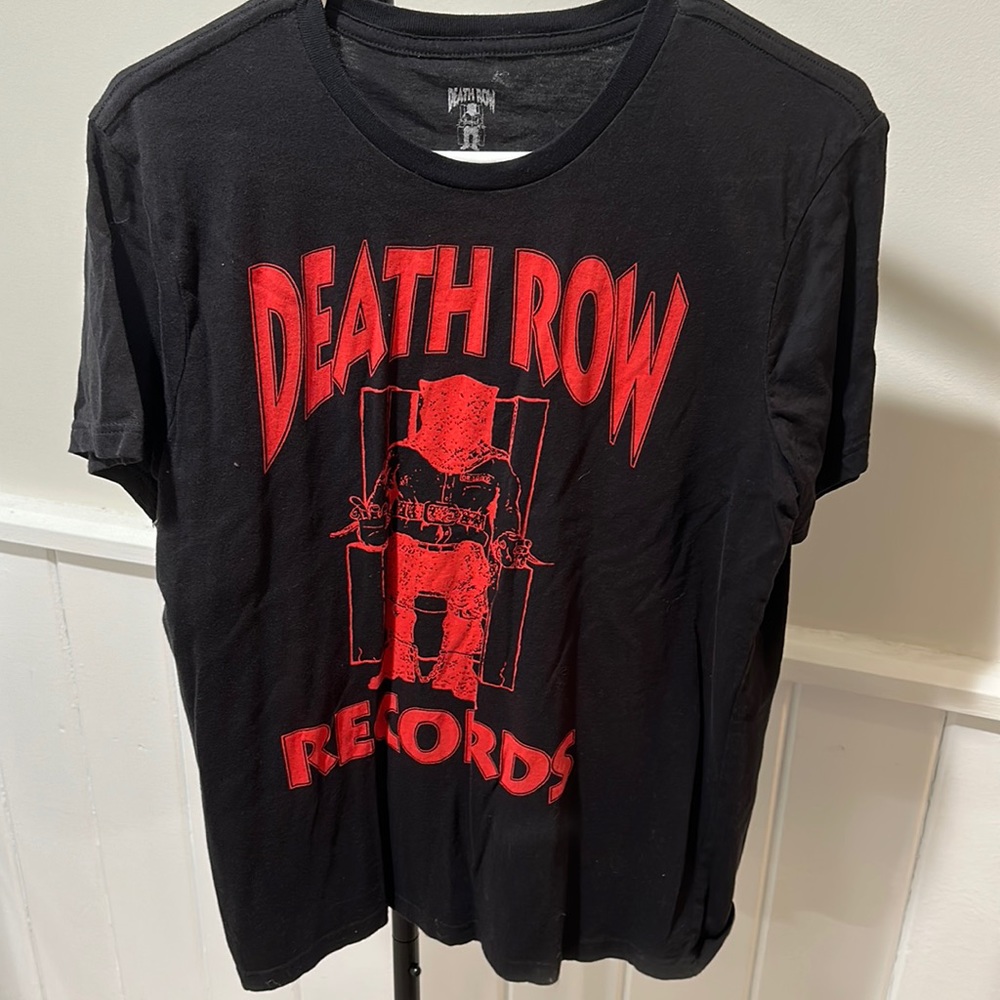 Death Row Records T (Black)